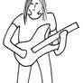 The guitarist