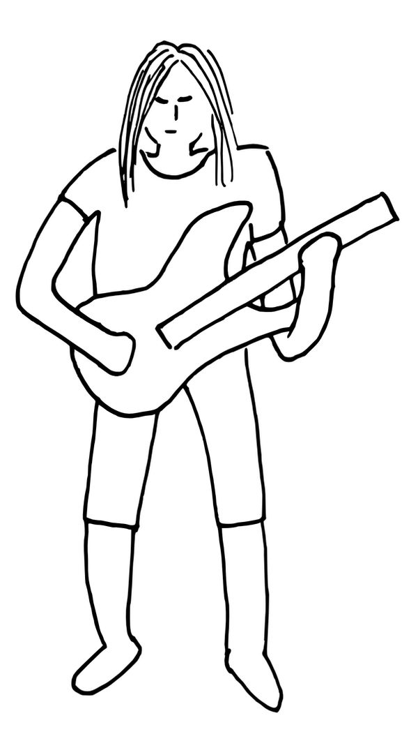 The guitarist