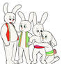 4 Boys Rabbits