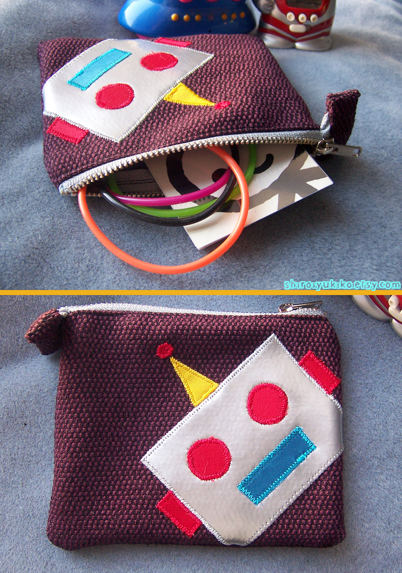 Robot Mini Pouch