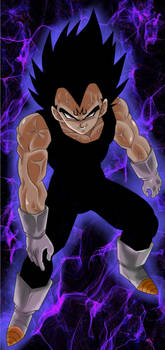 Majin Vegeta Black - Colored