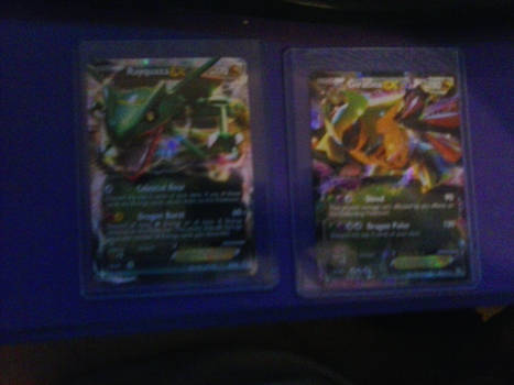 Rayquaza EX and Giratina EX