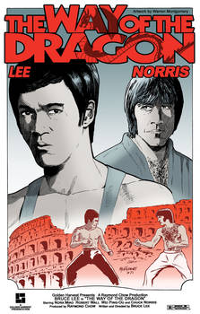 The Way Of The Dragon Bruce Lee Chuck Norris By Twm1962 On Deviantart