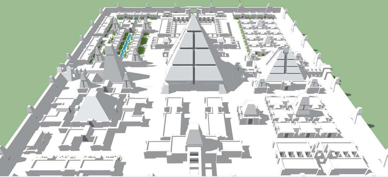 Goa'uld style city 04 by antykombatant on DeviantArt