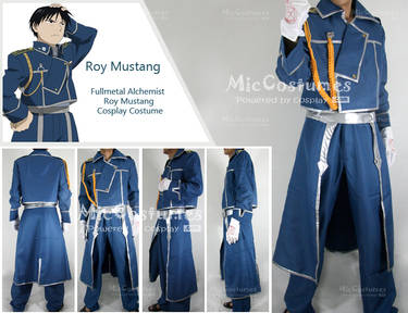 Roy mystang Cosplay Costume