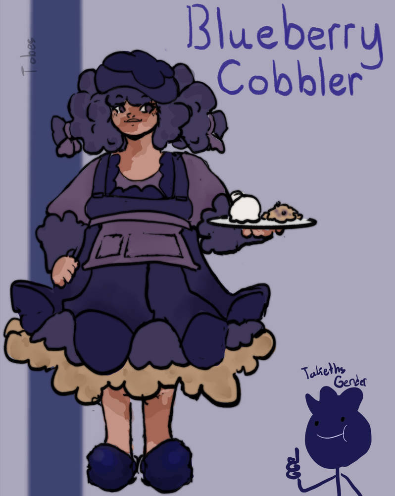 BLUEBERRY GIRL by EstellaMoon on DeviantArt