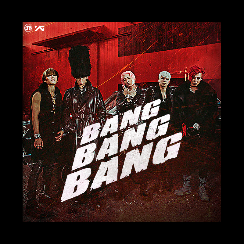 Трек bang bang. Bang. Bang обложка. Обложка песни Bang Bang Bang BIGBANG. Официальная обложка клипа Bang Bang.
