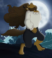 Howling Werewolf Beast