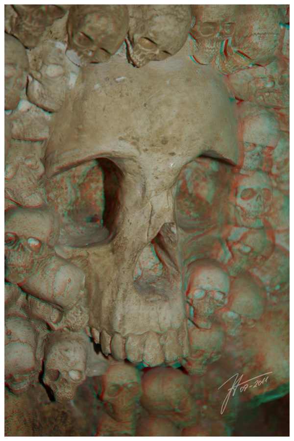 Skulls - Anaglyph