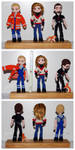 The Crocheted: Mom's Kids by janey-in-a-bottle