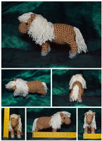 The Crocheted: Shetland Pony