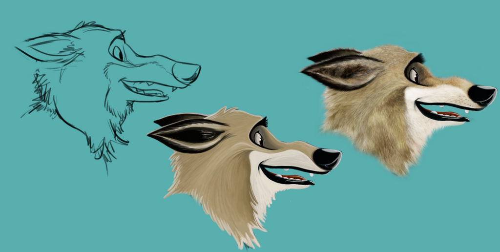 wolf character design by ndres-007 on DeviantArt