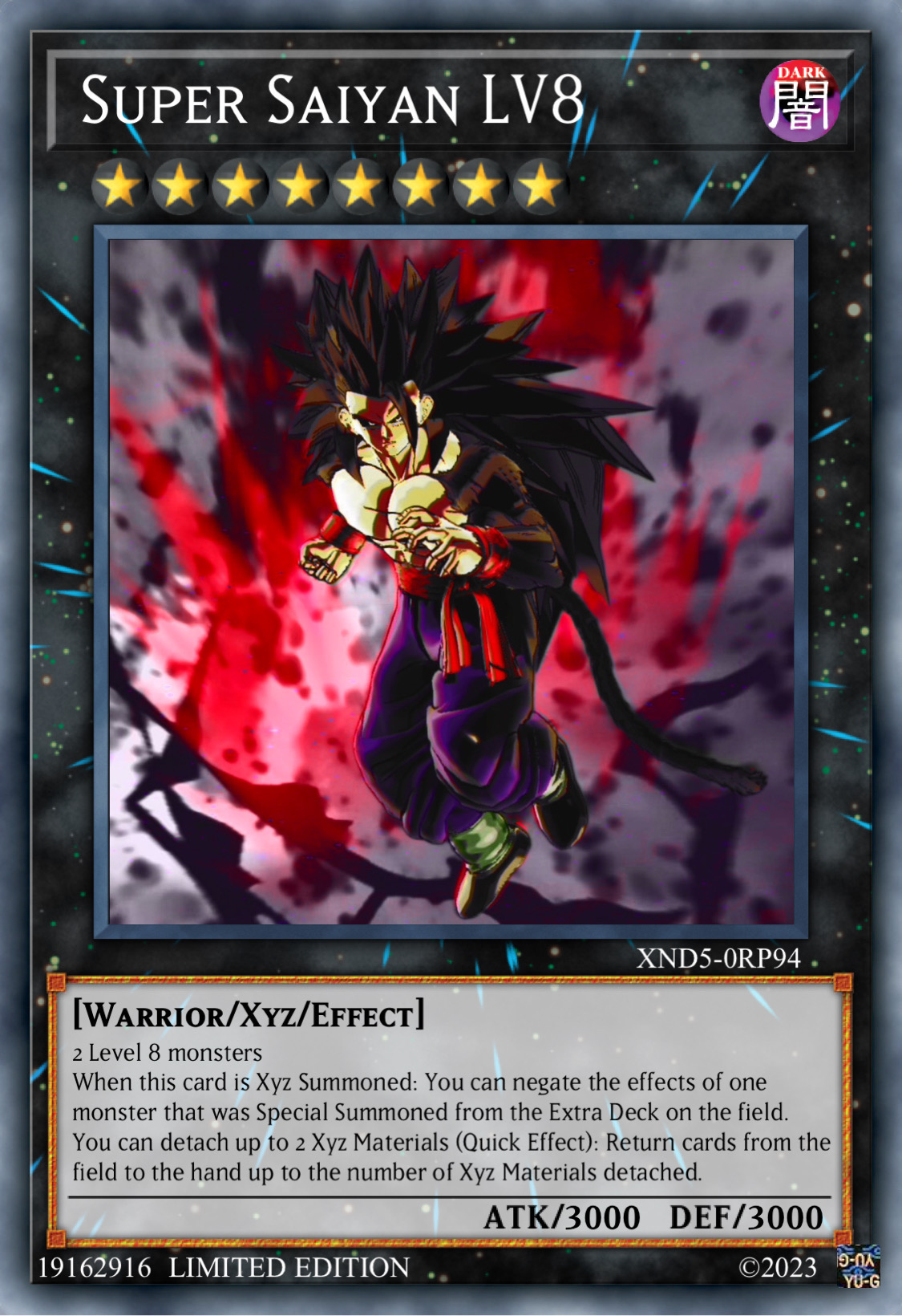 yugioh dragon ball z cards Yu-Gi-Oh! x DBZ : r/customyugioh