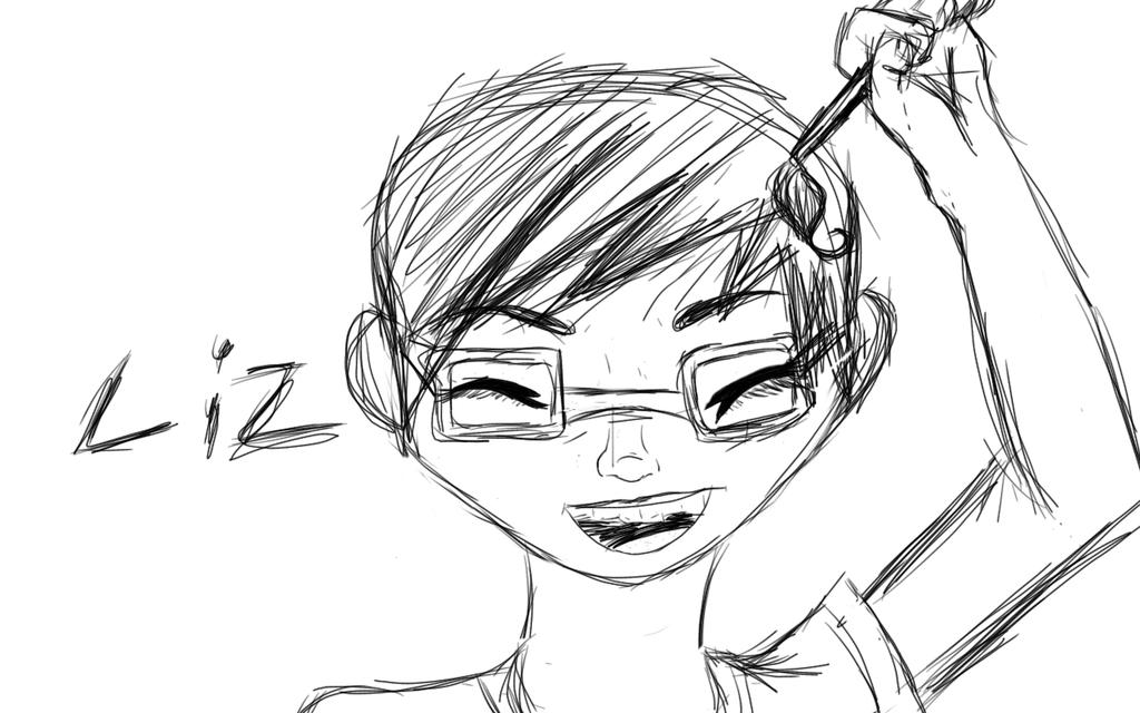 liz (over the horizon) by mutednep on deviantart... Liz by TheXPen on DeviantArt