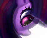Twilight Sparkle is Looking Down