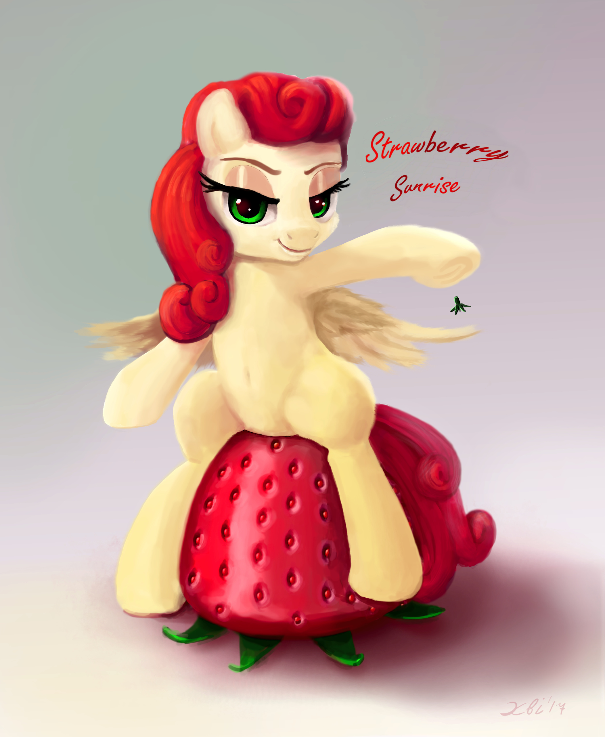 Strawberry Sunrise pony