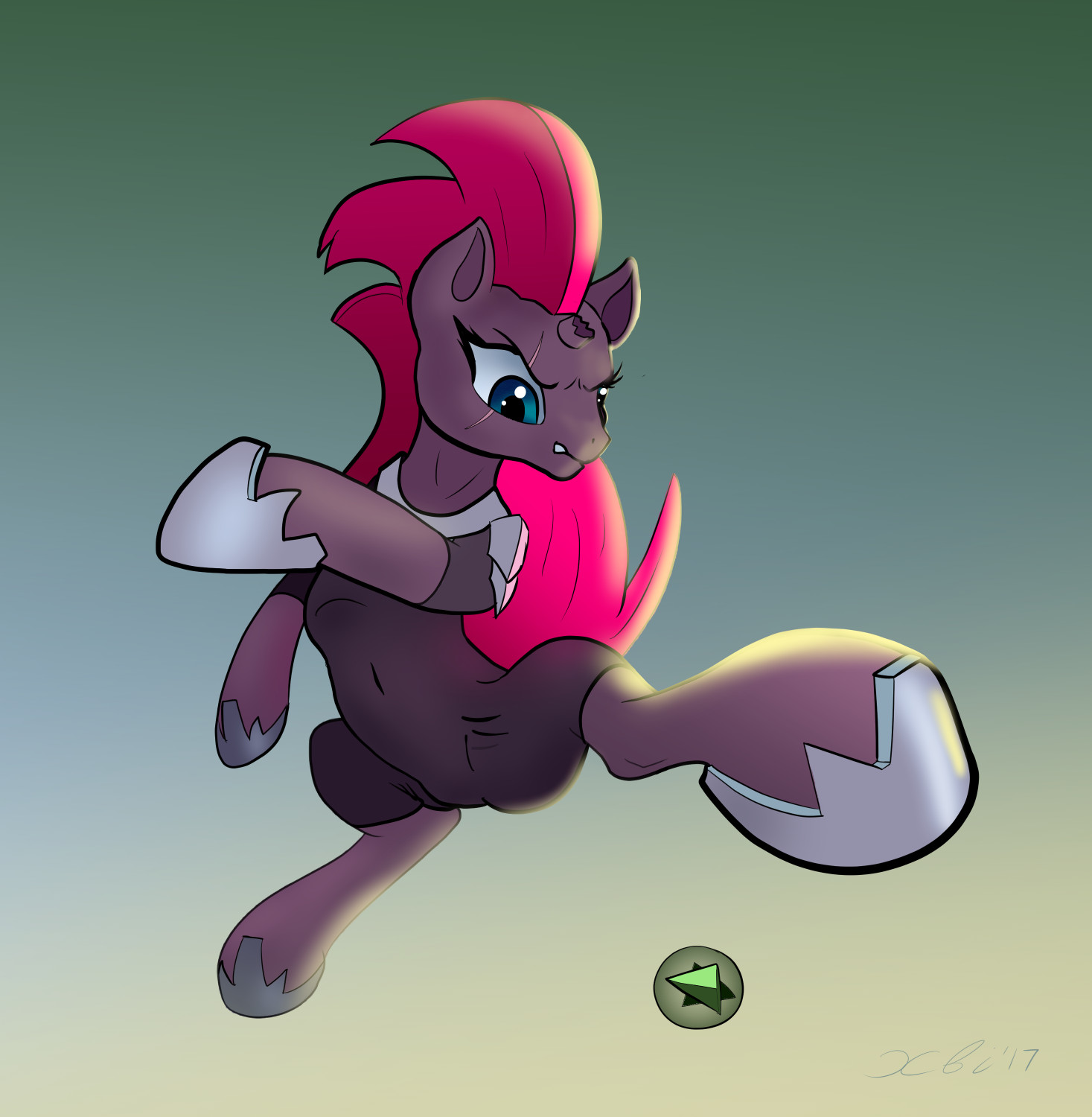 Tempest Shadow action pose in the air