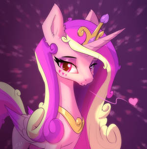 pony Princess Cadence sends you a kiss