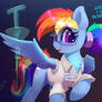 Rainbow Dash science