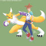 Ruki and Renamon