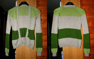 Friendship colored cardigan - COMMISSION