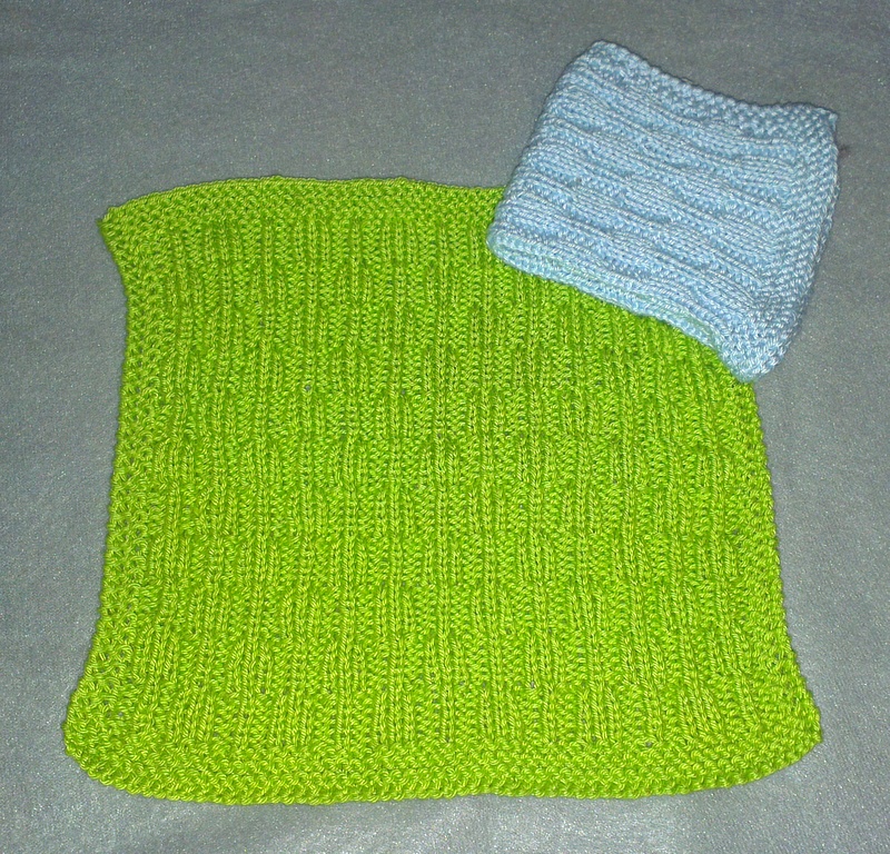 Bittami's Goat Willow dishcloth