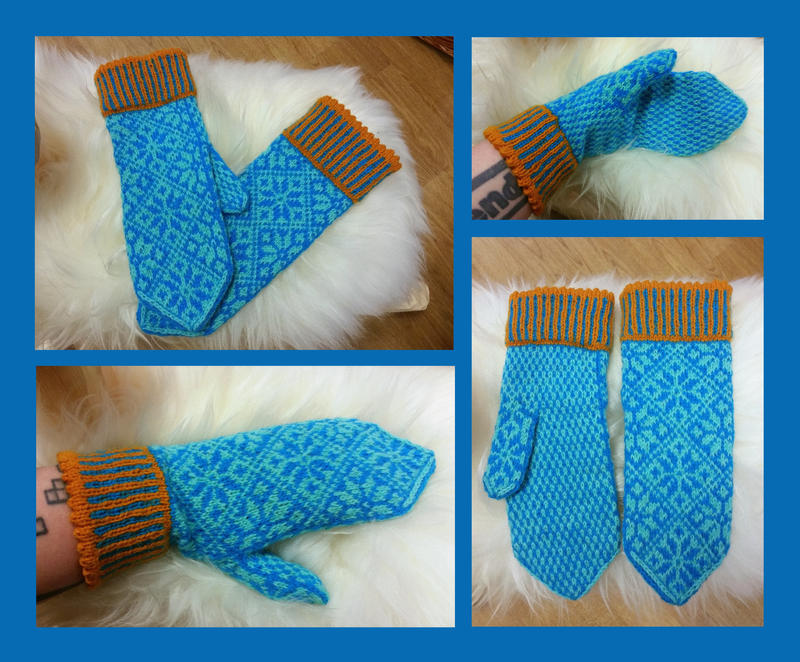 Kari's Selbu mittens by KnitLizzy