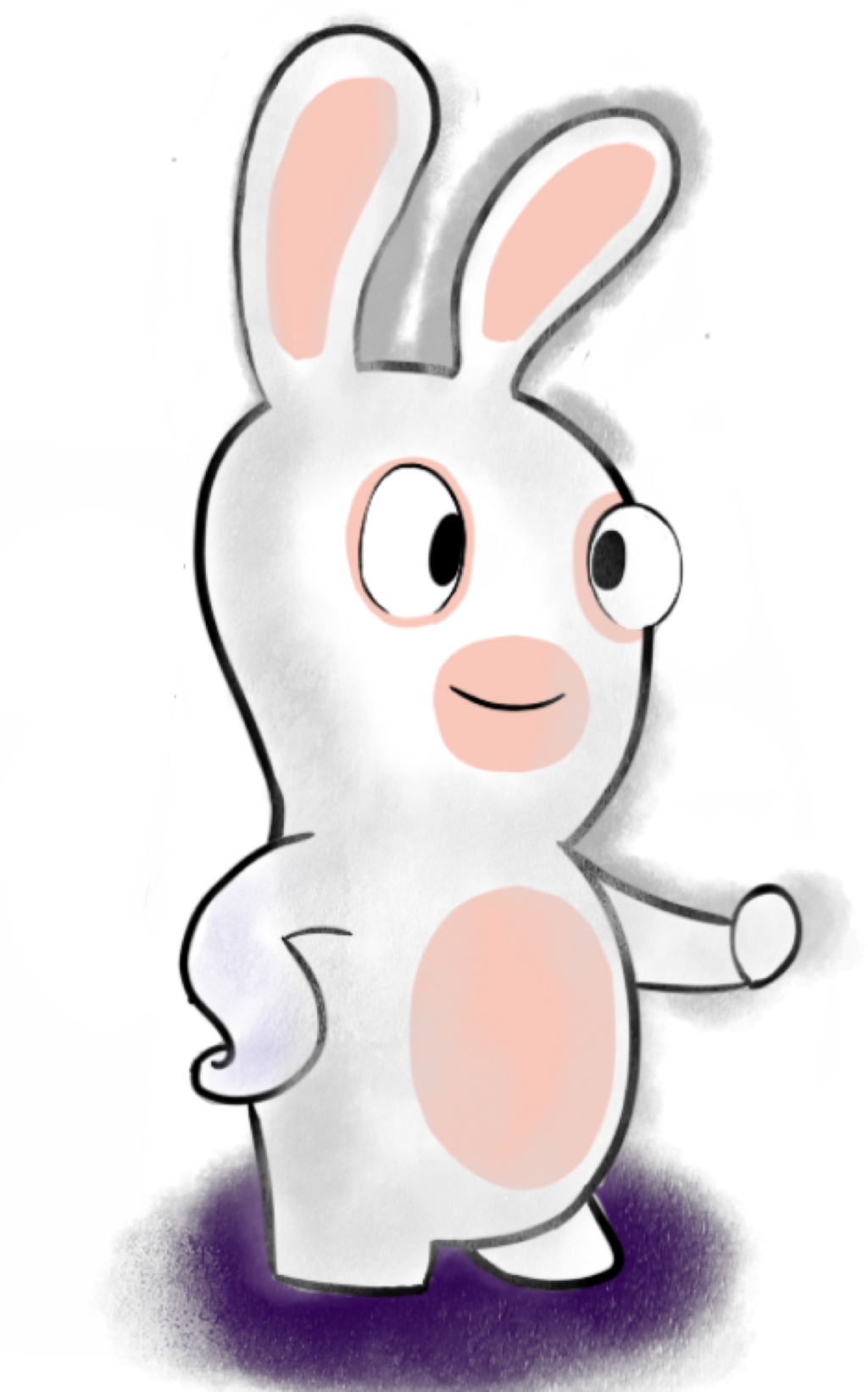Rabbid (Mario Luigi RPG Style) by BoredRabbit on DeviantArt