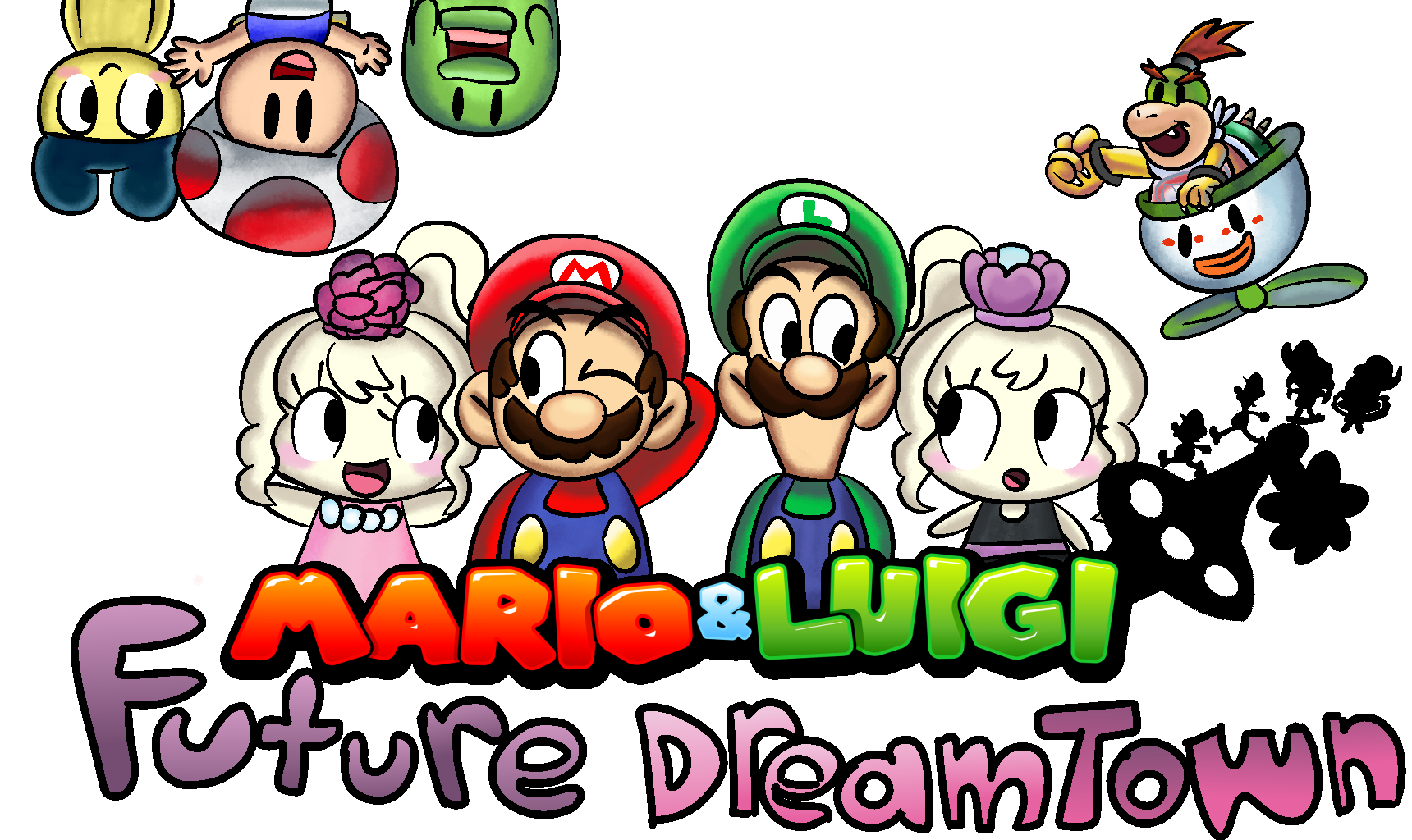 Mario + Luigi: Craft World by BoredRabbit on DeviantArt