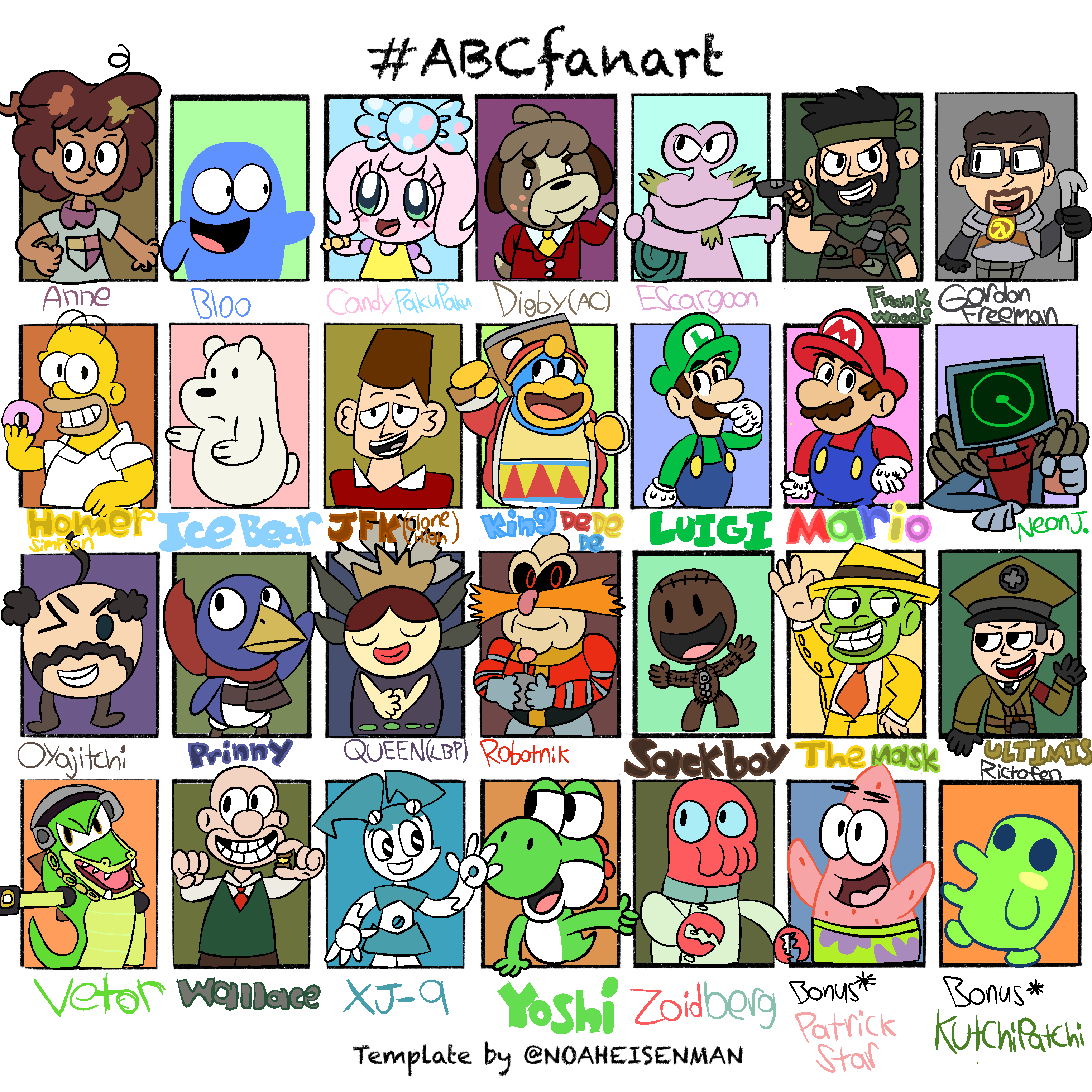 ABCfanart challenge by BoredRabbit on DeviantArt