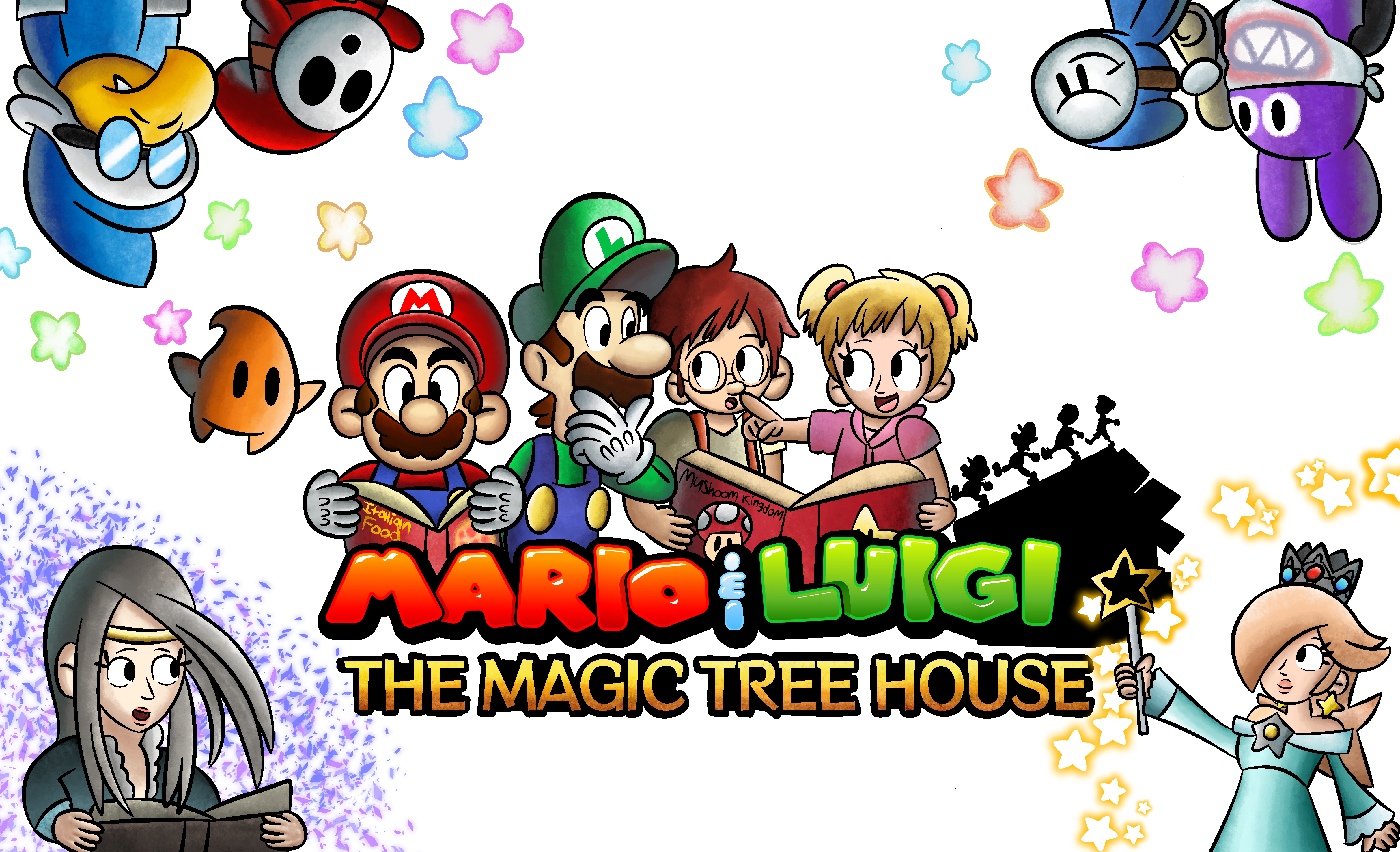 Mario + Luigi: The Magic Tree House by BoredRabbit on DeviantArt Mario + Luigi: The Magic Tree House by BoredRabbit on DeviantArt