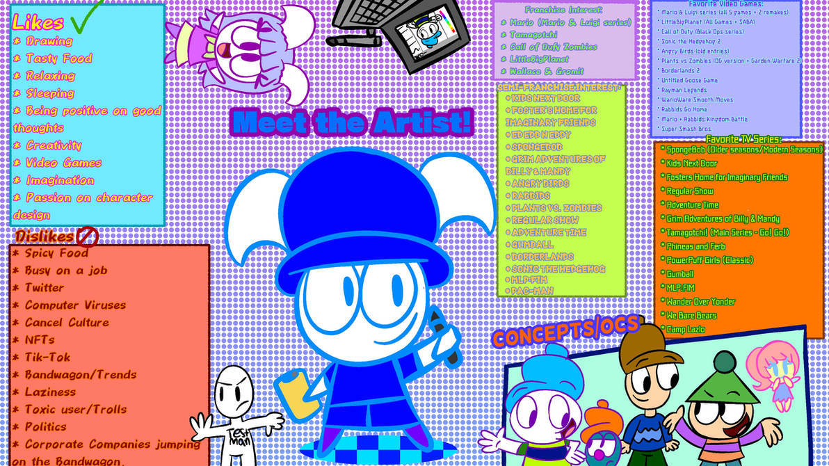 Bored Rabbit Deviantart Meet the Artist! (2021) by BoredRabbit on DeviantArt
