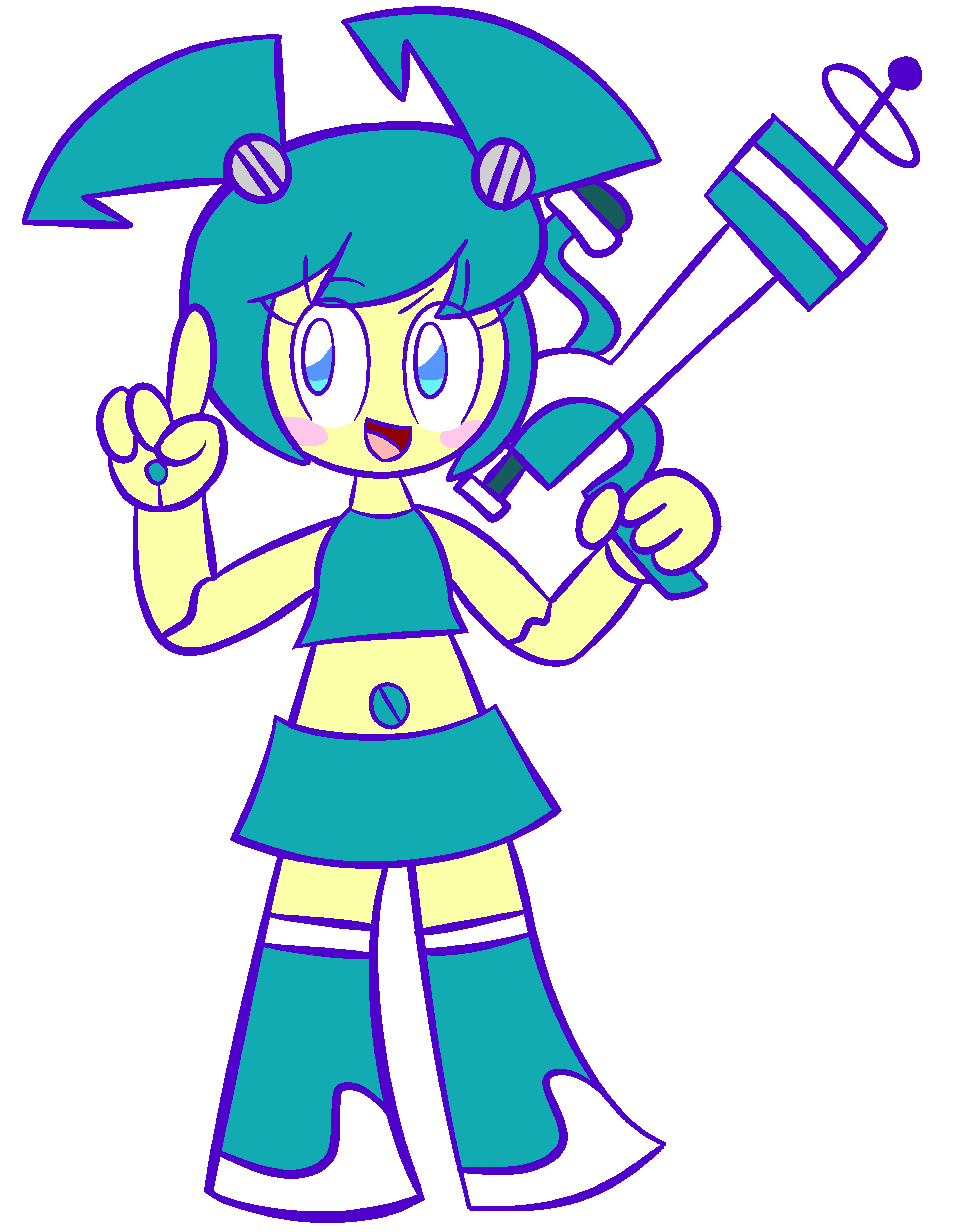 Anime Jenny, Jenny Wakeman (XJ9) My Life as a Teenage Robot…