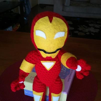 Amigurumi Iron Man