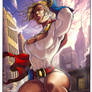 Power Girl resting