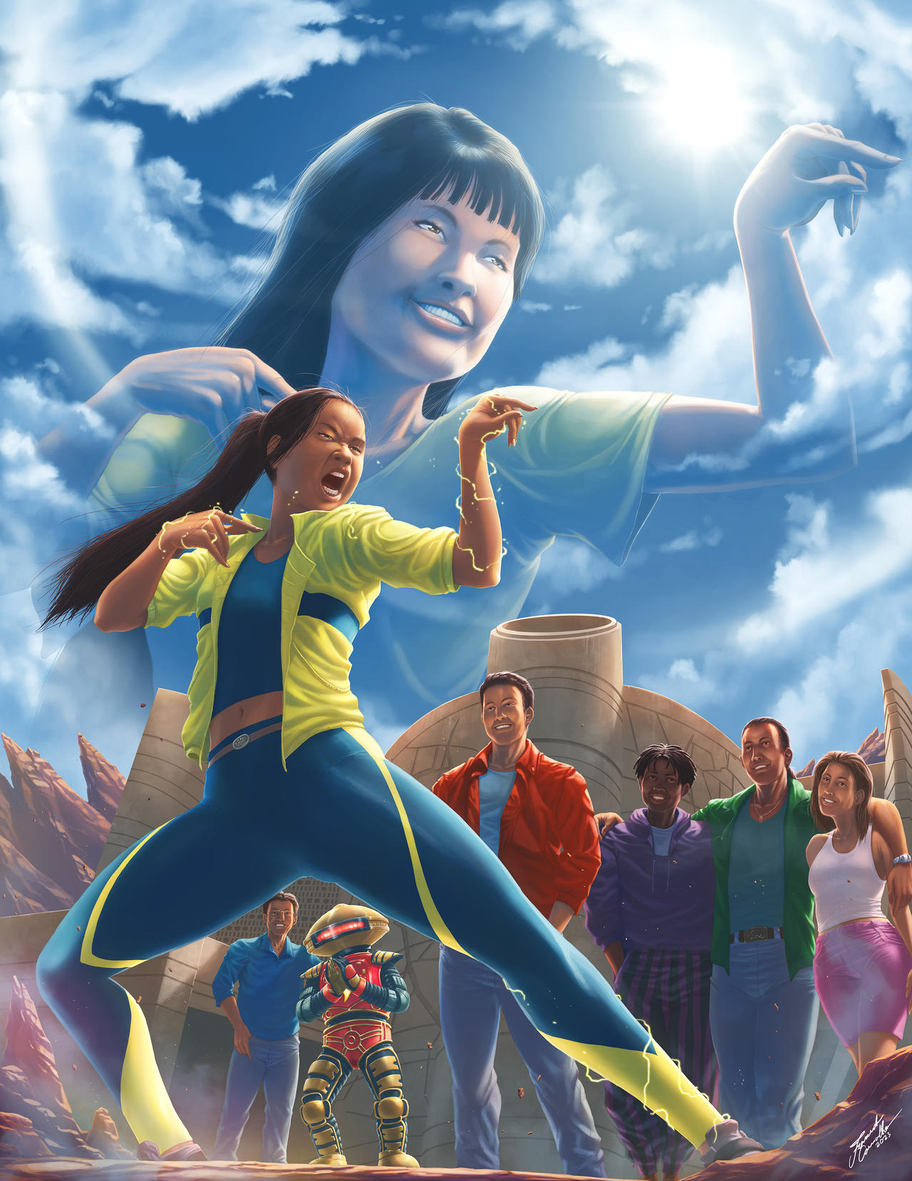 Power Rangers: Yellow Legacy by fernandocarvalho on DeviantArt