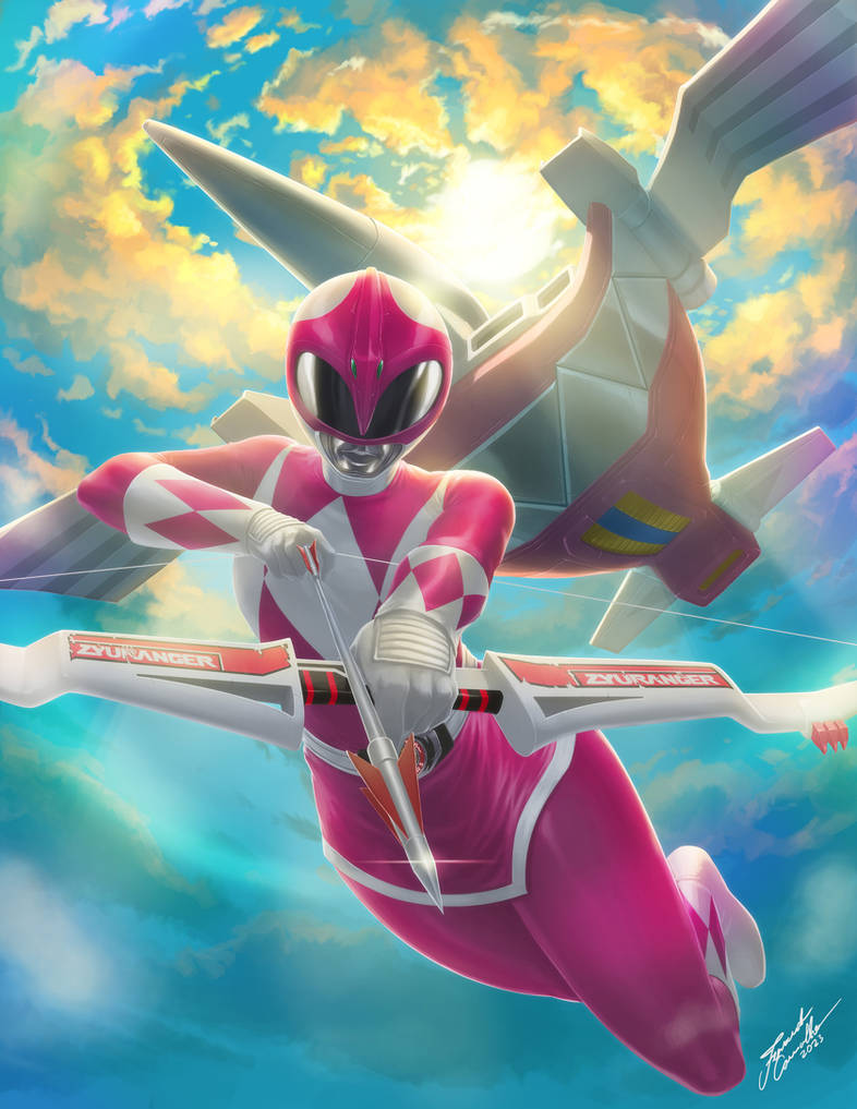 Power Rangers Pink Shadow by fernandocarvalho on DeviantArt
