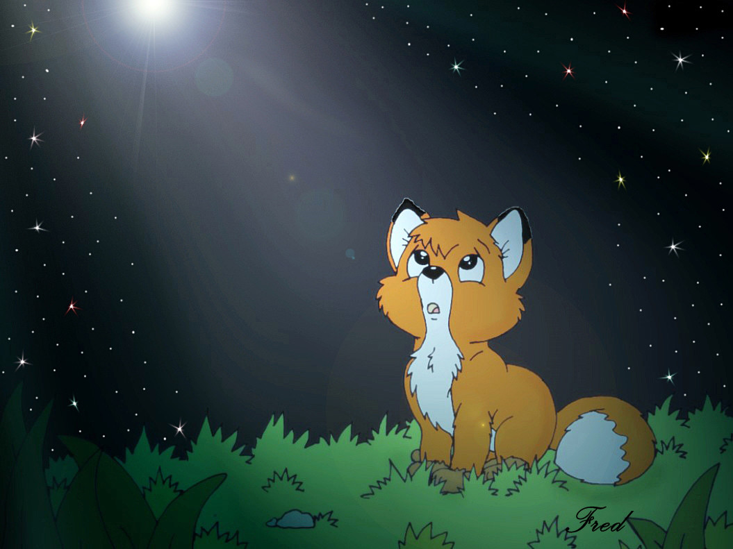 The fox and the hound: Goodbye may seem forever!