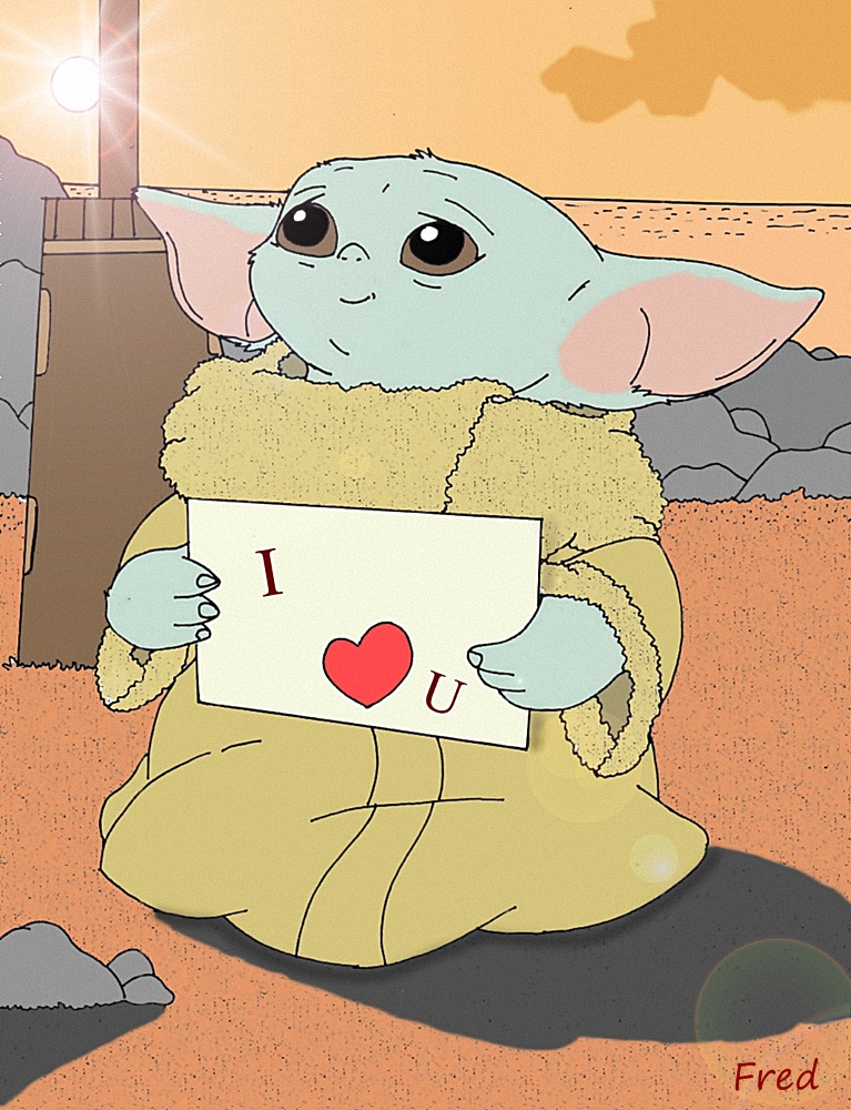 Star Wars Baby Yoda The Child By Fredvegerano On Deviantart Star Wars Baby Yoda The Child By Fredvegerano On Deviantart