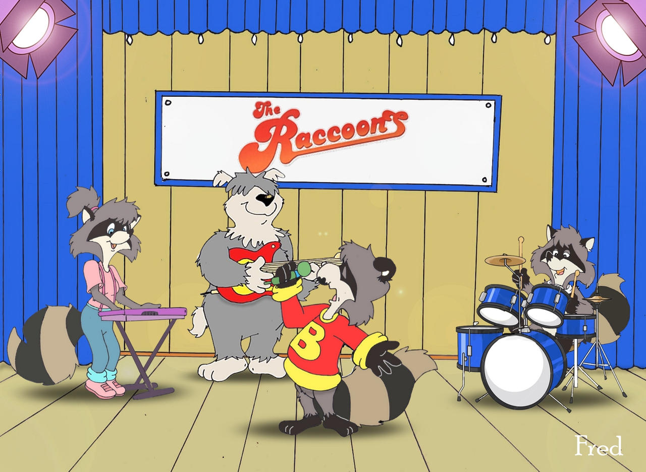 The Raccoons:The Final Countdown!! by fredvegerano on DeviantArt