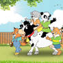 Lead us to the farm, Becky!