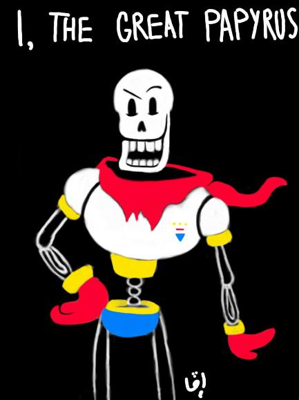 The Great Papyrus (Draw me app)