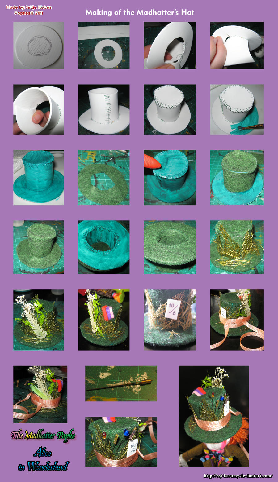 Making of Madhatters Hat