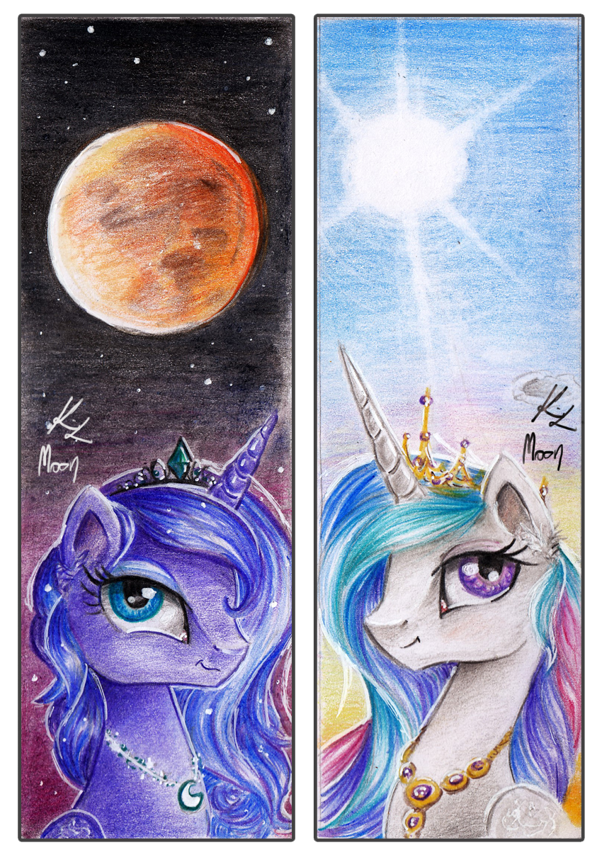 Bookmarks: Canterlot's Princesses