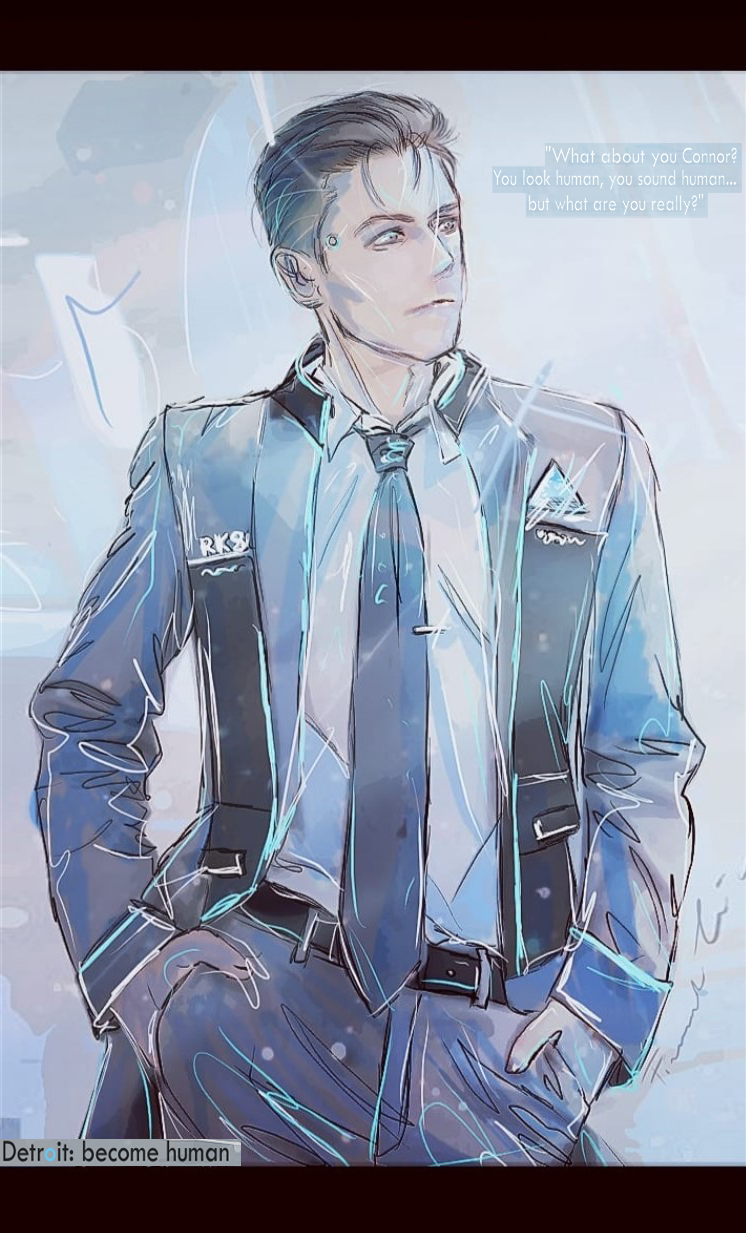 Detroit Become Human Connor by cosmogirll on DeviantArt