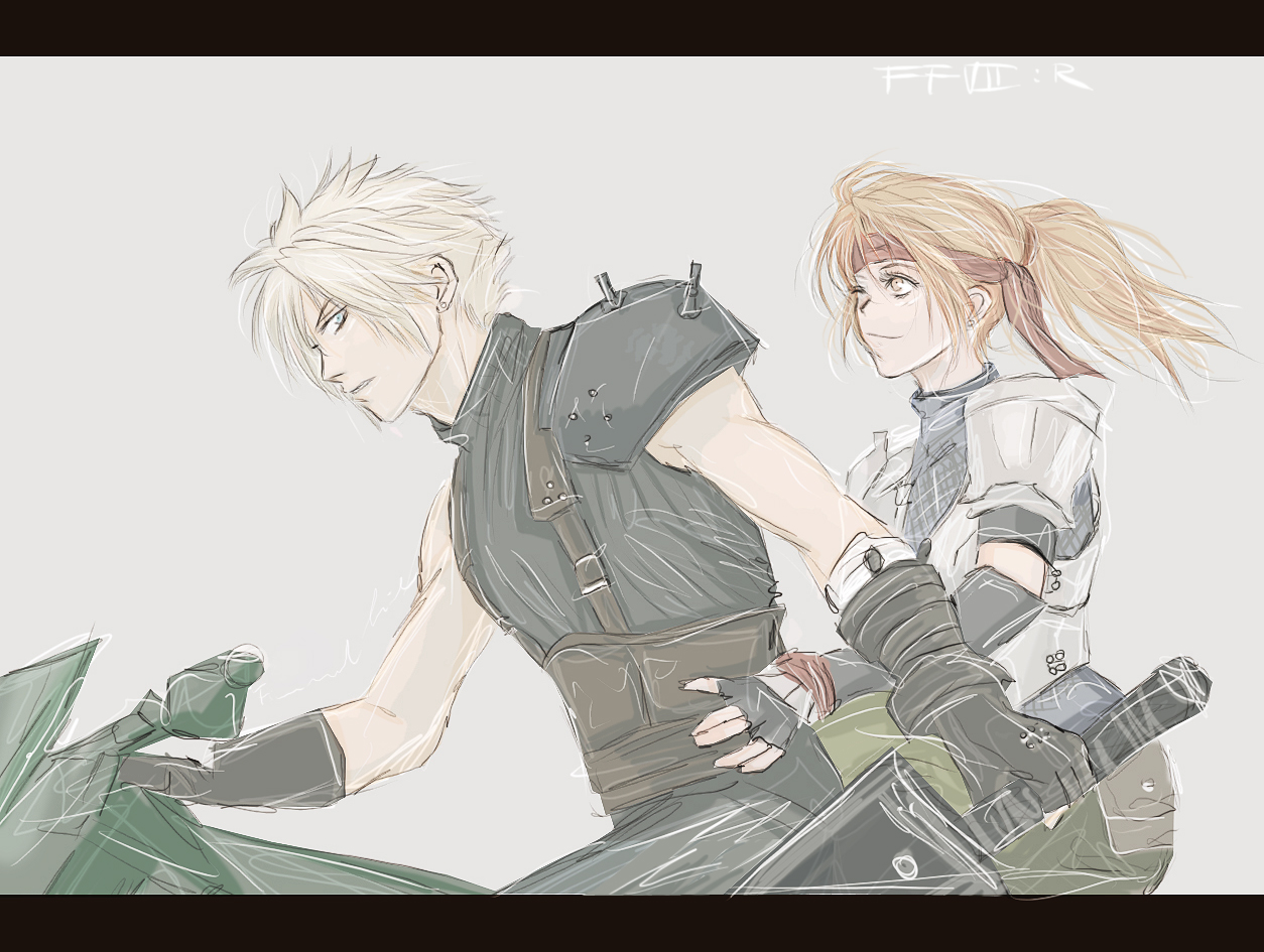 Final Fantasy Vii Remake Jessie X Cloud By Fiammahgrace On Deviantart