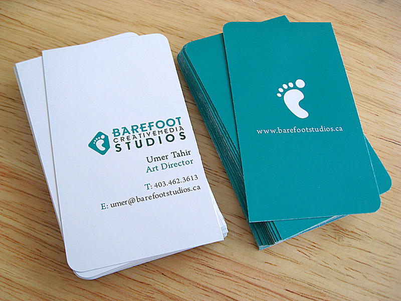 Barefoot Business Cards