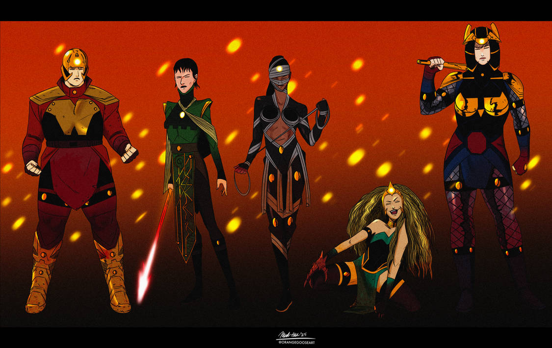 Female Furies the First Class by makutevstrec on DeviantArt