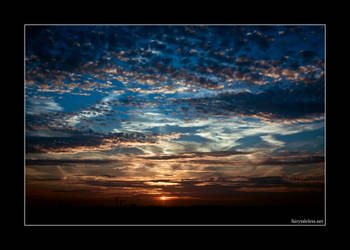 Sunset in Amsterdam