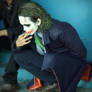 The Joker on a Cig Break